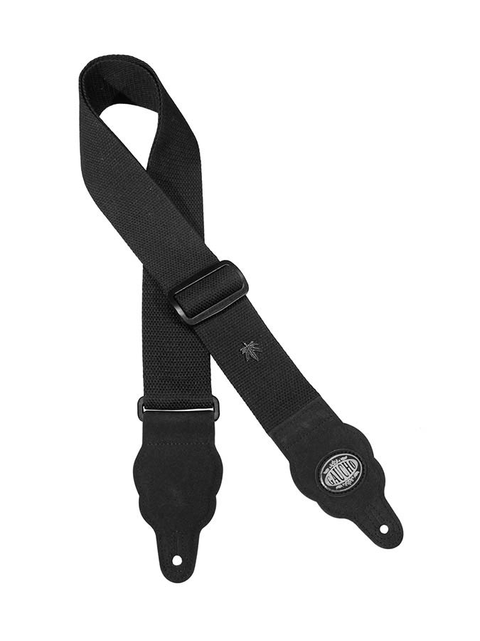 Cannabis Leaf Design Hemp Guitar Strap