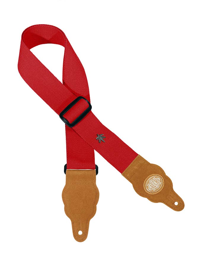 Cannabis Leaf Design Hemp Guitar Strap