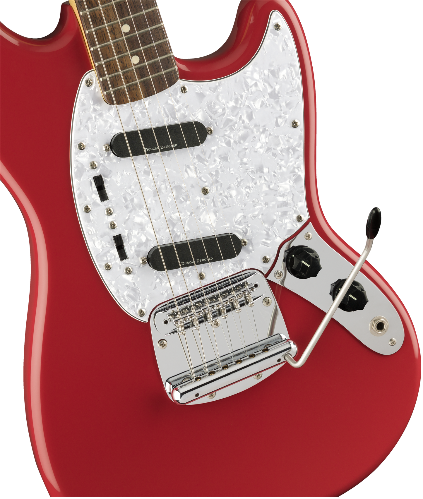 B STOCK Fender Squier Vintage Modified Mustang® - Rosewood Fingerboard (Fiesta Red)