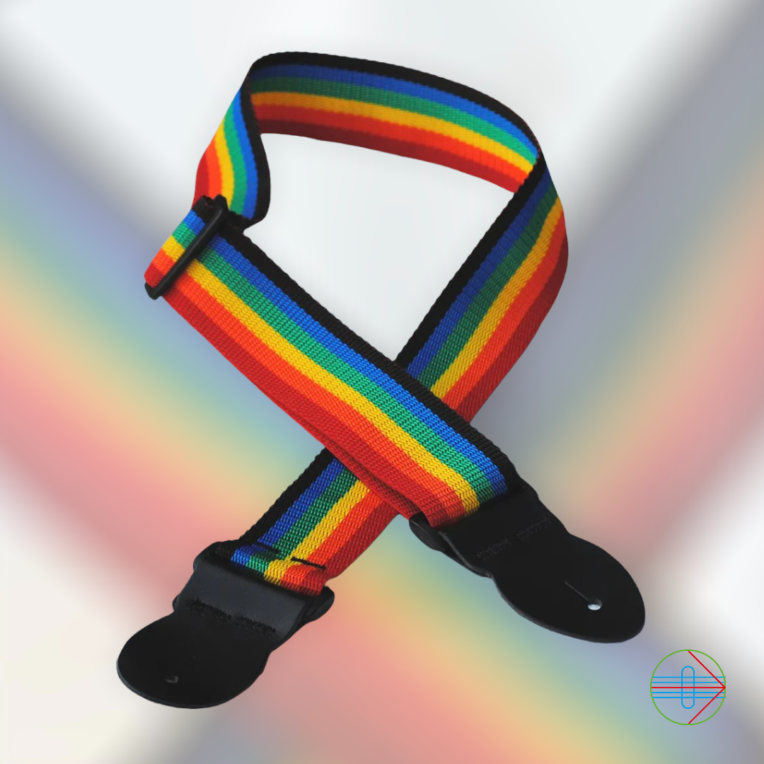 Magic Rainbow Guitar Strap