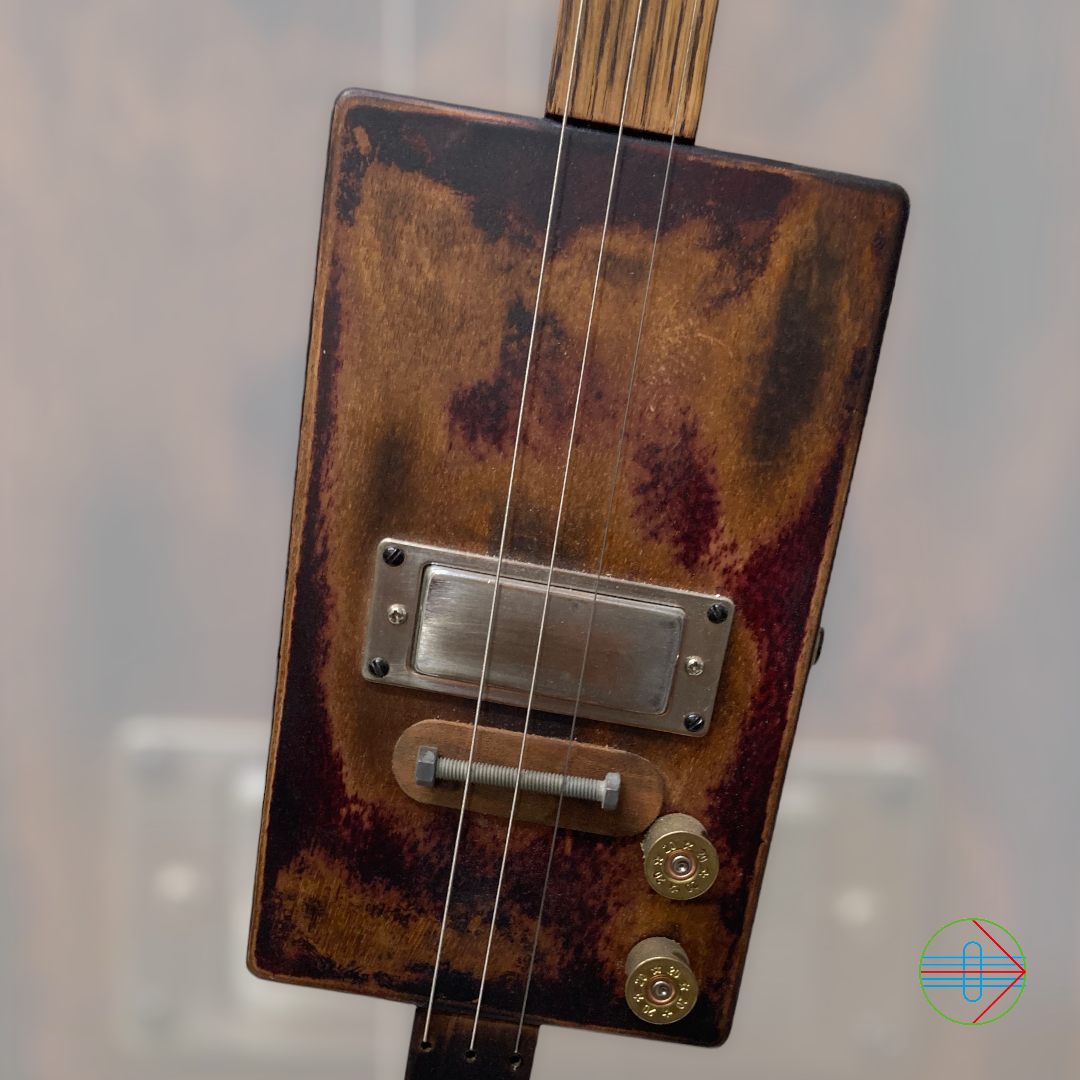 Mr Chegg’s Handmade Cigar Box Guitar (Shotgun)