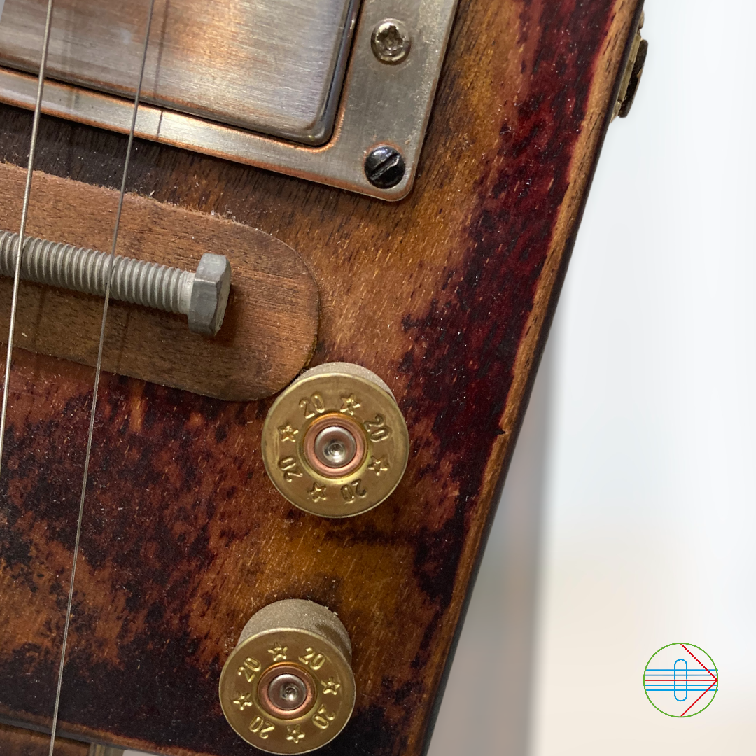 Mr Chegg’s Handmade Cigar Box Guitar (Shotgun)